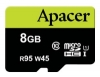 Apacer microSDHC Card Class 10 UHS-I U1 (R95 W45 MB/s) 8GB opiniones, Apacer microSDHC Card Class 10 UHS-I U1 (R95 W45 MB/s) 8GB precio, Apacer microSDHC Card Class 10 UHS-I U1 (R95 W45 MB/s) 8GB comprar, Apacer microSDHC Card Class 10 UHS-I U1 (R95 W45 MB/s) 8GB caracteristicas, Apacer microSDHC Card Class 10 UHS-I U1 (R95 W45 MB/s) 8GB especificaciones, Apacer microSDHC Card Class 10 UHS-I U1 (R95 W45 MB/s) 8GB Ficha tecnica, Apacer microSDHC Card Class 10 UHS-I U1 (R95 W45 MB/s) 8GB Tarjeta de memoria