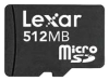 Lexar microSD 512MB opiniones, Lexar microSD 512MB precio, Lexar microSD 512MB comprar, Lexar microSD 512MB caracteristicas, Lexar microSD 512MB especificaciones, Lexar microSD 512MB Ficha tecnica, Lexar microSD 512MB Tarjeta de memoria