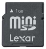 Lexar miniSD 1Gb opiniones, Lexar miniSD 1Gb precio, Lexar miniSD 1Gb comprar, Lexar miniSD 1Gb caracteristicas, Lexar miniSD 1Gb especificaciones, Lexar miniSD 1Gb Ficha tecnica, Lexar miniSD 1Gb Tarjeta de memoria