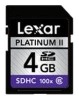 Lexar Platinum II SDHC 4GB 100x opiniones, Lexar Platinum II SDHC 4GB 100x precio, Lexar Platinum II SDHC 4GB 100x comprar, Lexar Platinum II SDHC 4GB 100x caracteristicas, Lexar Platinum II SDHC 4GB 100x especificaciones, Lexar Platinum II SDHC 4GB 100x Ficha tecnica, Lexar Platinum II SDHC 4GB 100x Tarjeta de memoria