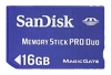 Sandisk Memory Stick PRO Duo de 16 GB opiniones, Sandisk Memory Stick PRO Duo de 16 GB precio, Sandisk Memory Stick PRO Duo de 16 GB comprar, Sandisk Memory Stick PRO Duo de 16 GB caracteristicas, Sandisk Memory Stick PRO Duo de 16 GB especificaciones, Sandisk Memory Stick PRO Duo de 16 GB Ficha tecnica, Sandisk Memory Stick PRO Duo de 16 GB Tarjeta de memoria