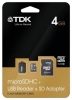 TDK microSDHC Class 4 de 4GB + USB Lector & amp; Adaptador SD opiniones, TDK microSDHC Class 4 de 4GB + USB Lector & amp; Adaptador SD precio, TDK microSDHC Class 4 de 4GB + USB Lector & amp; Adaptador SD comprar, TDK microSDHC Class 4 de 4GB + USB Lector & amp; Adaptador SD caracteristicas, TDK microSDHC Class 4 de 4GB + USB Lector & amp; Adaptador SD especificaciones, TDK microSDHC Class 4 de 4GB + USB Lector & amp; Adaptador SD Ficha tecnica, TDK microSDHC Class 4 de 4GB + USB Lector & amp; Adaptador SD Tarjeta de memoria