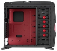 AeroCool Strike-X Black/red foto, AeroCool Strike-X Black/red fotos, AeroCool Strike-X Black/red imagen, AeroCool Strike-X Black/red imagenes, AeroCool Strike-X Black/red fotografía