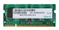 Apacer DDR2 800 ECC SO-DIMM 512Mb opiniones, Apacer DDR2 800 ECC SO-DIMM 512Mb precio, Apacer DDR2 800 ECC SO-DIMM 512Mb comprar, Apacer DDR2 800 ECC SO-DIMM 512Mb caracteristicas, Apacer DDR2 800 ECC SO-DIMM 512Mb especificaciones, Apacer DDR2 800 ECC SO-DIMM 512Mb Ficha tecnica, Apacer DDR2 800 ECC SO-DIMM 512Mb Memoria de acceso aleatorio