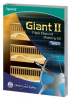 Apacer Giant II DIMM DDR3 1600 3GB Kit (1GBx3) opiniones, Apacer Giant II DIMM DDR3 1600 3GB Kit (1GBx3) precio, Apacer Giant II DIMM DDR3 1600 3GB Kit (1GBx3) comprar, Apacer Giant II DIMM DDR3 1600 3GB Kit (1GBx3) caracteristicas, Apacer Giant II DIMM DDR3 1600 3GB Kit (1GBx3) especificaciones, Apacer Giant II DIMM DDR3 1600 3GB Kit (1GBx3) Ficha tecnica, Apacer Giant II DIMM DDR3 1600 3GB Kit (1GBx3) Memoria de acceso aleatorio