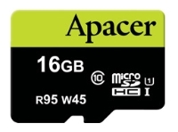 Apacer microSDHC Card Class 10 UHS-I U1 (R95 W45 MB/s) 16GB opiniones, Apacer microSDHC Card Class 10 UHS-I U1 (R95 W45 MB/s) 16GB precio, Apacer microSDHC Card Class 10 UHS-I U1 (R95 W45 MB/s) 16GB comprar, Apacer microSDHC Card Class 10 UHS-I U1 (R95 W45 MB/s) 16GB caracteristicas, Apacer microSDHC Card Class 10 UHS-I U1 (R95 W45 MB/s) 16GB especificaciones, Apacer microSDHC Card Class 10 UHS-I U1 (R95 W45 MB/s) 16GB Ficha tecnica, Apacer microSDHC Card Class 10 UHS-I U1 (R95 W45 MB/s) 16GB Tarjeta de memoria