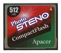 Apacer Foto Steno CF 512MB opiniones, Apacer Foto Steno CF 512MB precio, Apacer Foto Steno CF 512MB comprar, Apacer Foto Steno CF 512MB caracteristicas, Apacer Foto Steno CF 512MB especificaciones, Apacer Foto Steno CF 512MB Ficha tecnica, Apacer Foto Steno CF 512MB Tarjeta de memoria