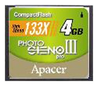 Apacer Foto Steno Pro III CF 133X de 4GB opiniones, Apacer Foto Steno Pro III CF 133X de 4GB precio, Apacer Foto Steno Pro III CF 133X de 4GB comprar, Apacer Foto Steno Pro III CF 133X de 4GB caracteristicas, Apacer Foto Steno Pro III CF 133X de 4GB especificaciones, Apacer Foto Steno Pro III CF 133X de 4GB Ficha tecnica, Apacer Foto Steno Pro III CF 133X de 4GB Tarjeta de memoria