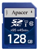 Apacer SDXC Class 10 UHS-I U1 (R95 W45 MB/s) 128GB opiniones, Apacer SDXC Class 10 UHS-I U1 (R95 W45 MB/s) 128GB precio, Apacer SDXC Class 10 UHS-I U1 (R95 W45 MB/s) 128GB comprar, Apacer SDXC Class 10 UHS-I U1 (R95 W45 MB/s) 128GB caracteristicas, Apacer SDXC Class 10 UHS-I U1 (R95 W45 MB/s) 128GB especificaciones, Apacer SDXC Class 10 UHS-I U1 (R95 W45 MB/s) 128GB Ficha tecnica, Apacer SDXC Class 10 UHS-I U1 (R95 W45 MB/s) 128GB Tarjeta de memoria