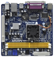 ASRock AD525PV opiniones, ASRock AD525PV precio, ASRock AD525PV comprar, ASRock AD525PV caracteristicas, ASRock AD525PV especificaciones, ASRock AD525PV Ficha tecnica, ASRock AD525PV Placa base