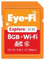Eye-Fi Explore X2 opiniones, Eye-Fi Explore X2 precio, Eye-Fi Explore X2 comprar, Eye-Fi Explore X2 caracteristicas, Eye-Fi Explore X2 especificaciones, Eye-Fi Explore X2 Ficha tecnica, Eye-Fi Explore X2 Adaptador Wi-Fi y Bluetooth