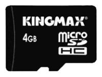 Kingmax Micro SDHC 4GB Class 2 opiniones, Kingmax Micro SDHC 4GB Class 2 precio, Kingmax Micro SDHC 4GB Class 2 comprar, Kingmax Micro SDHC 4GB Class 2 caracteristicas, Kingmax Micro SDHC 4GB Class 2 especificaciones, Kingmax Micro SDHC 4GB Class 2 Ficha tecnica, Kingmax Micro SDHC 4GB Class 2 Tarjeta de memoria