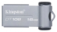 Kingston DT108/16GB opiniones, Kingston DT108/16GB precio, Kingston DT108/16GB comprar, Kingston DT108/16GB caracteristicas, Kingston DT108/16GB especificaciones, Kingston DT108/16GB Ficha tecnica, Kingston DT108/16GB Memoria USB