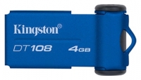 Kingston DT108/4GB opiniones, Kingston DT108/4GB precio, Kingston DT108/4GB comprar, Kingston DT108/4GB caracteristicas, Kingston DT108/4GB especificaciones, Kingston DT108/4GB Ficha tecnica, Kingston DT108/4GB Memoria USB