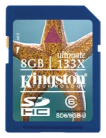 Kingston SD6/8 GB-U opiniones, Kingston SD6/8 GB-U precio, Kingston SD6/8 GB-U comprar, Kingston SD6/8 GB-U caracteristicas, Kingston SD6/8 GB-U especificaciones, Kingston SD6/8 GB-U Ficha tecnica, Kingston SD6/8 GB-U Tarjeta de memoria