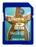 Kingston SD6G2/16GB opiniones, Kingston SD6G2/16GB precio, Kingston SD6G2/16GB comprar, Kingston SD6G2/16GB caracteristicas, Kingston SD6G2/16GB especificaciones, Kingston SD6G2/16GB Ficha tecnica, Kingston SD6G2/16GB Tarjeta de memoria