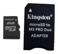 Kingston SDC/2GB-MSADPRR opiniones, Kingston SDC/2GB-MSADPRR precio, Kingston SDC/2GB-MSADPRR comprar, Kingston SDC/2GB-MSADPRR caracteristicas, Kingston SDC/2GB-MSADPRR especificaciones, Kingston SDC/2GB-MSADPRR Ficha tecnica, Kingston SDC/2GB-MSADPRR Tarjeta de memoria