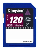 Kingston SDV/8GB opiniones, Kingston SDV/8GB precio, Kingston SDV/8GB comprar, Kingston SDV/8GB caracteristicas, Kingston SDV/8GB especificaciones, Kingston SDV/8GB Ficha tecnica, Kingston SDV/8GB Tarjeta de memoria