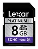 Lexar Platinum II SDHC 8GB 100x opiniones, Lexar Platinum II SDHC 8GB 100x precio, Lexar Platinum II SDHC 8GB 100x comprar, Lexar Platinum II SDHC 8GB 100x caracteristicas, Lexar Platinum II SDHC 8GB 100x especificaciones, Lexar Platinum II SDHC 8GB 100x Ficha tecnica, Lexar Platinum II SDHC 8GB 100x Tarjeta de memoria