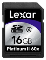 Lexar Platinum II 60x SDHC 16GB opiniones, Lexar Platinum II 60x SDHC 16GB precio, Lexar Platinum II 60x SDHC 16GB comprar, Lexar Platinum II 60x SDHC 16GB caracteristicas, Lexar Platinum II 60x SDHC 16GB especificaciones, Lexar Platinum II 60x SDHC 16GB Ficha tecnica, Lexar Platinum II 60x SDHC 16GB Tarjeta de memoria
