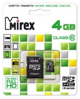Mirex 4GB microSDHC Class 10 + SD adapter opiniones, Mirex 4GB microSDHC Class 10 + SD adapter precio, Mirex 4GB microSDHC Class 10 + SD adapter comprar, Mirex 4GB microSDHC Class 10 + SD adapter caracteristicas, Mirex 4GB microSDHC Class 10 + SD adapter especificaciones, Mirex 4GB microSDHC Class 10 + SD adapter Ficha tecnica, Mirex 4GB microSDHC Class 10 + SD adapter Tarjeta de memoria