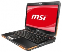 MSI GX660 (Core i5 450M 2400 Mhz/15.6