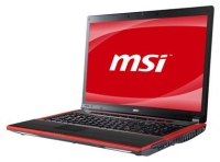 MSI GX740 (Core i5 460M 2530 Mhz/17.3