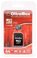 OltraMax microSDXC Class 10 UHS-1 64GB + SD adapter opiniones, OltraMax microSDXC Class 10 UHS-1 64GB + SD adapter precio, OltraMax microSDXC Class 10 UHS-1 64GB + SD adapter comprar, OltraMax microSDXC Class 10 UHS-1 64GB + SD adapter caracteristicas, OltraMax microSDXC Class 10 UHS-1 64GB + SD adapter especificaciones, OltraMax microSDXC Class 10 UHS-1 64GB + SD adapter Ficha tecnica, OltraMax microSDXC Class 10 UHS-1 64GB + SD adapter Tarjeta de memoria