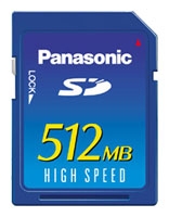 Panasonic RP-SD512B opiniones, Panasonic RP-SD512B precio, Panasonic RP-SD512B comprar, Panasonic RP-SD512B caracteristicas, Panasonic RP-SD512B especificaciones, Panasonic RP-SD512B Ficha tecnica, Panasonic RP-SD512B Tarjeta de memoria