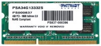 Patriot Memory PSA34G13332S opiniones, Patriot Memory PSA34G13332S precio, Patriot Memory PSA34G13332S comprar, Patriot Memory PSA34G13332S caracteristicas, Patriot Memory PSA34G13332S especificaciones, Patriot Memory PSA34G13332S Ficha tecnica, Patriot Memory PSA34G13332S Memoria de acceso aleatorio