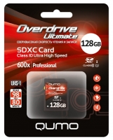 Qumo Overdrive Ultimate SDXC Class 10 UHS-I U1 128GB opiniones, Qumo Overdrive Ultimate SDXC Class 10 UHS-I U1 128GB precio, Qumo Overdrive Ultimate SDXC Class 10 UHS-I U1 128GB comprar, Qumo Overdrive Ultimate SDXC Class 10 UHS-I U1 128GB caracteristicas, Qumo Overdrive Ultimate SDXC Class 10 UHS-I U1 128GB especificaciones, Qumo Overdrive Ultimate SDXC Class 10 UHS-I U1 128GB Ficha tecnica, Qumo Overdrive Ultimate SDXC Class 10 UHS-I U1 128GB Tarjeta de memoria