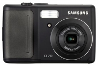 Samsung D70 opiniones, Samsung D70 precio, Samsung D70 comprar, Samsung D70 caracteristicas, Samsung D70 especificaciones, Samsung D70 Ficha tecnica, Samsung D70 Camara digital