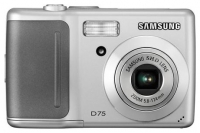 Samsung D75 opiniones, Samsung D75 precio, Samsung D75 comprar, Samsung D75 caracteristicas, Samsung D75 especificaciones, Samsung D75 Ficha tecnica, Samsung D75 Camara digital
