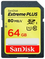 Sandisk Extreme PLUS SDXC Class 10 UHS Class 1 80MB/s 64GB opiniones, Sandisk Extreme PLUS SDXC Class 10 UHS Class 1 80MB/s 64GB precio, Sandisk Extreme PLUS SDXC Class 10 UHS Class 1 80MB/s 64GB comprar, Sandisk Extreme PLUS SDXC Class 10 UHS Class 1 80MB/s 64GB caracteristicas, Sandisk Extreme PLUS SDXC Class 10 UHS Class 1 80MB/s 64GB especificaciones, Sandisk Extreme PLUS SDXC Class 10 UHS Class 1 80MB/s 64GB Ficha tecnica, Sandisk Extreme PLUS SDXC Class 10 UHS Class 1 80MB/s 64GB Tarjeta de memoria