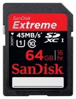 Sandisk Extreme SDXC UHS Class 1 45MB/s 64GB opiniones, Sandisk Extreme SDXC UHS Class 1 45MB/s 64GB precio, Sandisk Extreme SDXC UHS Class 1 45MB/s 64GB comprar, Sandisk Extreme SDXC UHS Class 1 45MB/s 64GB caracteristicas, Sandisk Extreme SDXC UHS Class 1 45MB/s 64GB especificaciones, Sandisk Extreme SDXC UHS Class 1 45MB/s 64GB Ficha tecnica, Sandisk Extreme SDXC UHS Class 1 45MB/s 64GB Tarjeta de memoria