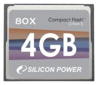 Silicon Power 80X Ultimate CF Card 4GB opiniones, Silicon Power 80X Ultimate CF Card 4GB precio, Silicon Power 80X Ultimate CF Card 4GB comprar, Silicon Power 80X Ultimate CF Card 4GB caracteristicas, Silicon Power 80X Ultimate CF Card 4GB especificaciones, Silicon Power 80X Ultimate CF Card 4GB Ficha tecnica, Silicon Power 80X Ultimate CF Card 4GB Tarjeta de memoria