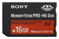 Sony MS-HX16G opiniones, Sony MS-HX16G precio, Sony MS-HX16G comprar, Sony MS-HX16G caracteristicas, Sony MS-HX16G especificaciones, Sony MS-HX16G Ficha tecnica, Sony MS-HX16G Tarjeta de memoria