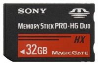 Sony MS-HX32G opiniones, Sony MS-HX32G precio, Sony MS-HX32G comprar, Sony MS-HX32G caracteristicas, Sony MS-HX32G especificaciones, Sony MS-HX32G Ficha tecnica, Sony MS-HX32G Tarjeta de memoria