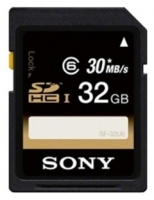 Sony SF-32U6 opiniones, Sony SF-32U6 precio, Sony SF-32U6 comprar, Sony SF-32U6 caracteristicas, Sony SF-32U6 especificaciones, Sony SF-32U6 Ficha tecnica, Sony SF-32U6 Tarjeta de memoria