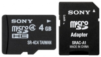 Sony SR4A4 opiniones, Sony SR4A4 precio, Sony SR4A4 comprar, Sony SR4A4 caracteristicas, Sony SR4A4 especificaciones, Sony SR4A4 Ficha tecnica, Sony SR4A4 Tarjeta de memoria
