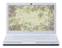 Sony VAIO VPC-CW1E1R (Pentium Dual-Core T4300 2100 Mhz/14.0