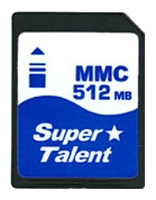 Super Talent MMC 512MB opiniones, Super Talent MMC 512MB precio, Super Talent MMC 512MB comprar, Super Talent MMC 512MB caracteristicas, Super Talent MMC 512MB especificaciones, Super Talent MMC 512MB Ficha tecnica, Super Talent MMC 512MB Tarjeta de memoria