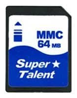 Super Talent MMC-64MB opiniones, Super Talent MMC-64MB precio, Super Talent MMC-64MB comprar, Super Talent MMC-64MB caracteristicas, Super Talent MMC-64MB especificaciones, Super Talent MMC-64MB Ficha tecnica, Super Talent MMC-64MB Tarjeta de memoria