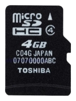 Toshiba SD-C04GJ opiniones, Toshiba SD-C04GJ precio, Toshiba SD-C04GJ comprar, Toshiba SD-C04GJ caracteristicas, Toshiba SD-C04GJ especificaciones, Toshiba SD-C04GJ Ficha tecnica, Toshiba SD-C04GJ Tarjeta de memoria