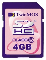 TwinMOS SDHC 4GB Class 6 opiniones, TwinMOS SDHC 4GB Class 6 precio, TwinMOS SDHC 4GB Class 6 comprar, TwinMOS SDHC 4GB Class 6 caracteristicas, TwinMOS SDHC 4GB Class 6 especificaciones, TwinMOS SDHC 4GB Class 6 Ficha tecnica, TwinMOS SDHC 4GB Class 6 Tarjeta de memoria